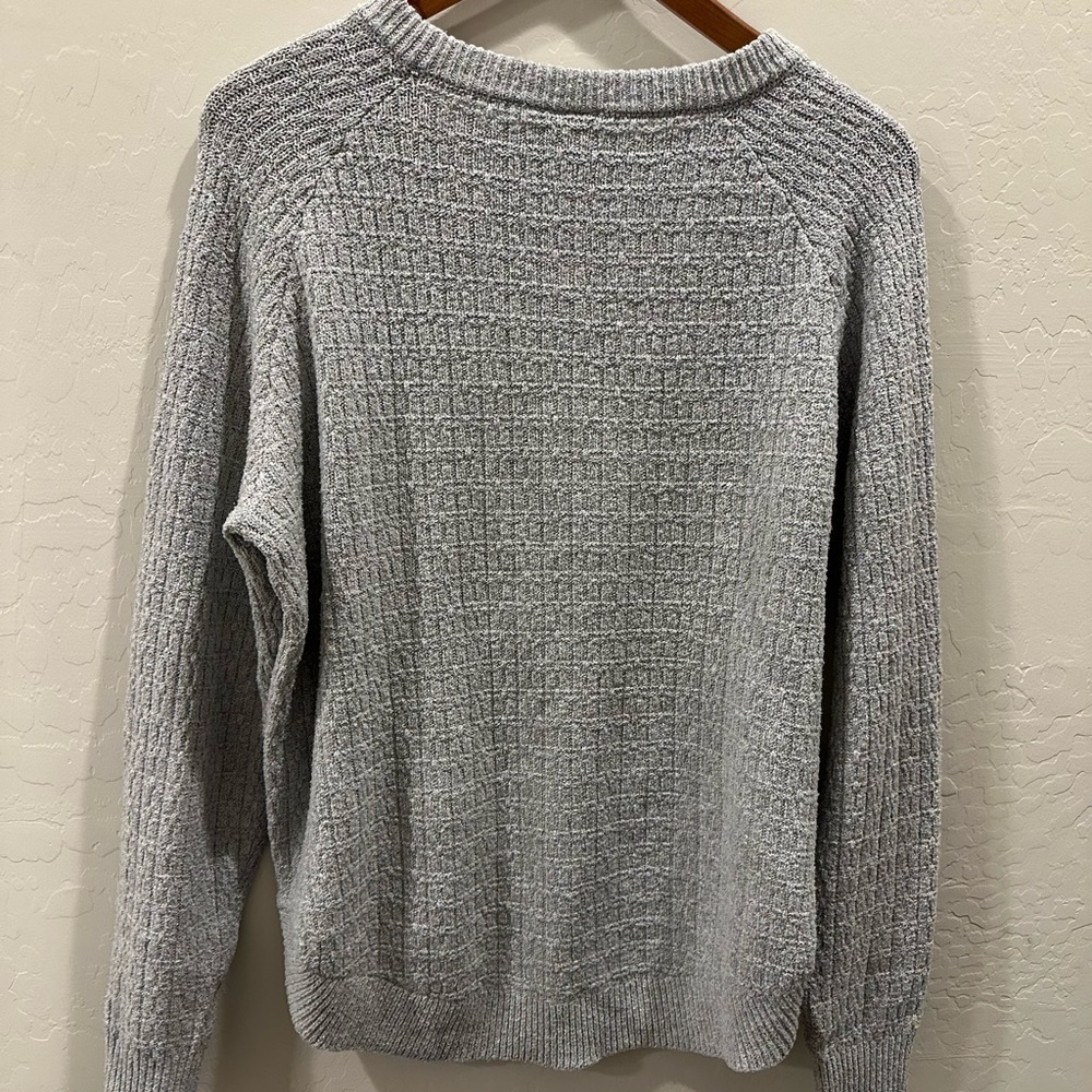 St John’s Bay Cozy Gray Knit Sweater XL - Picture 2 of 5